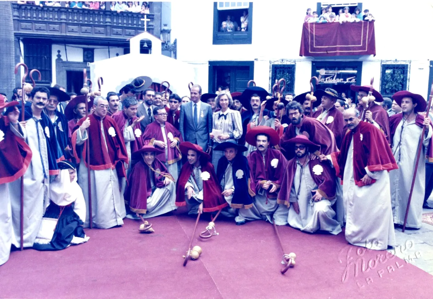 Visita de SS.MM. los Reyes de España a La Palma